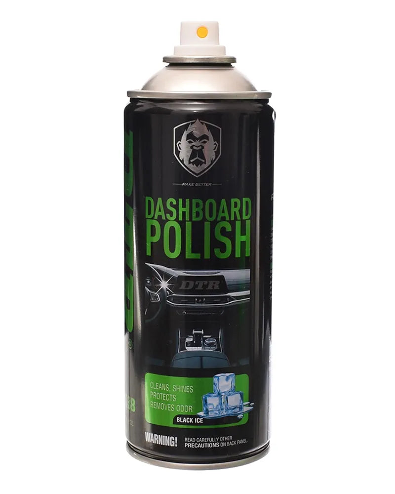 Dashboard Polish Cleans, Protects, and Leaves a Pleasant Fragrance, Matte Finish Dashboard Polish Protects and Shines Plastic, Leather, and Rubber Surfaces