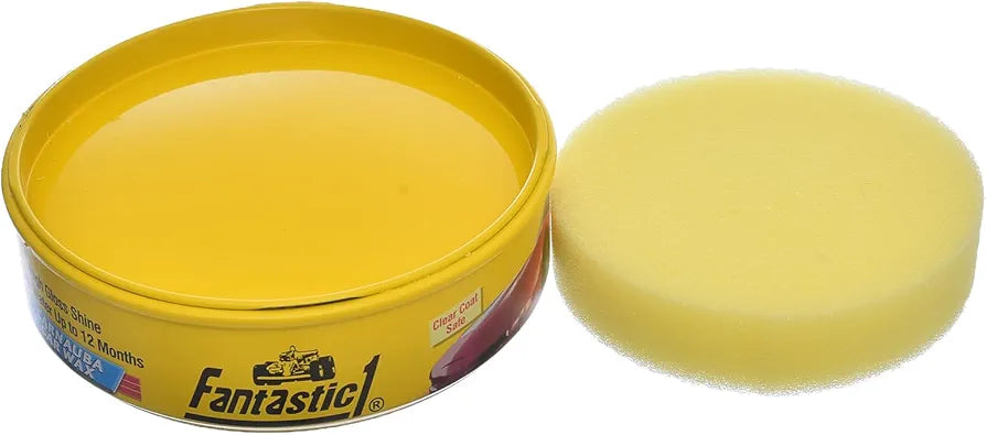 Car Polish Cream For Cleaning And Polishing The Car's Exterior Body Lasts For 12 Months With Perfect Design, Premium And Long Lasting Material - Yellow