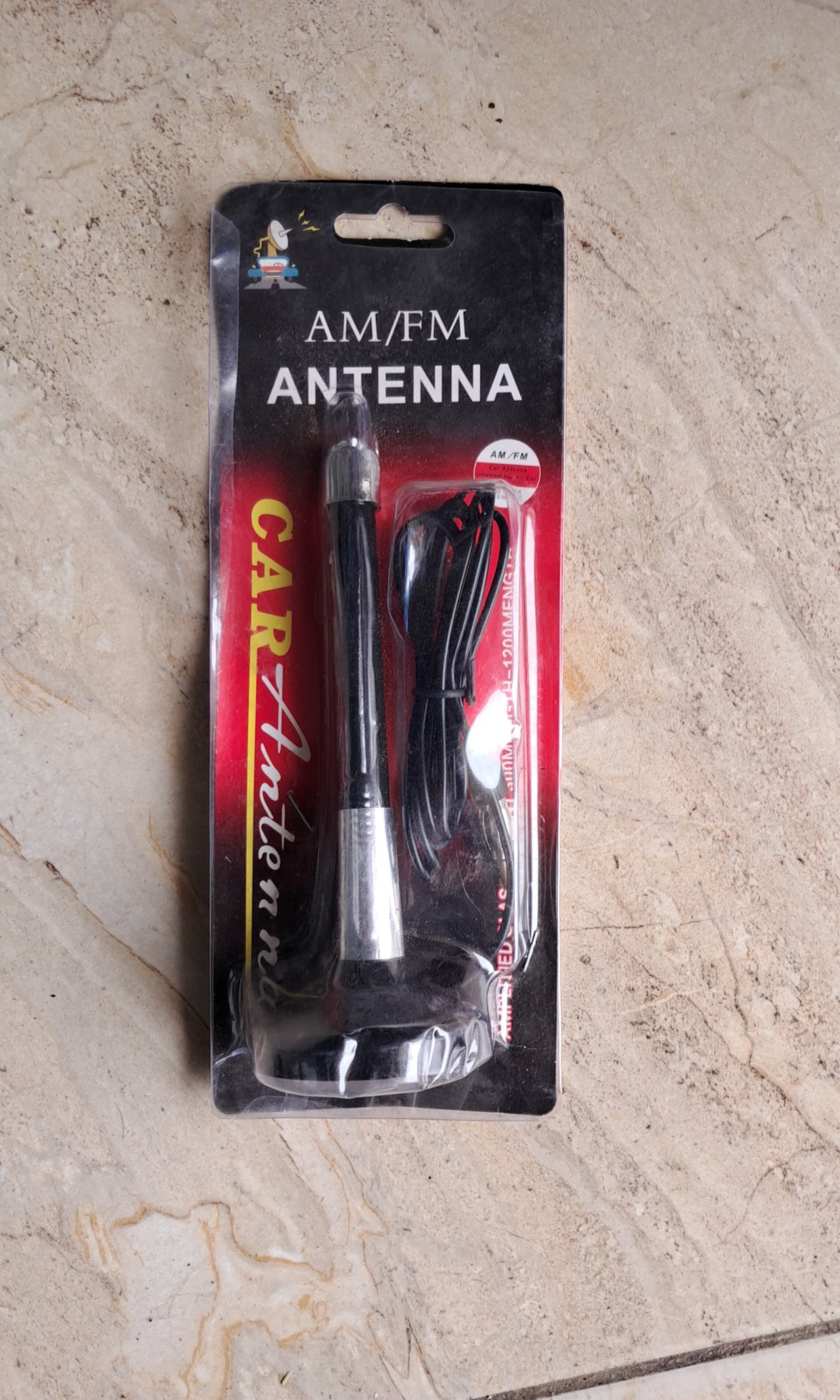 Car Magnet Antenna Universal Magnetic Am Fm Antenna for Radio Car Home 16ft Long 75Ohm with Magnetic Base Antenna
