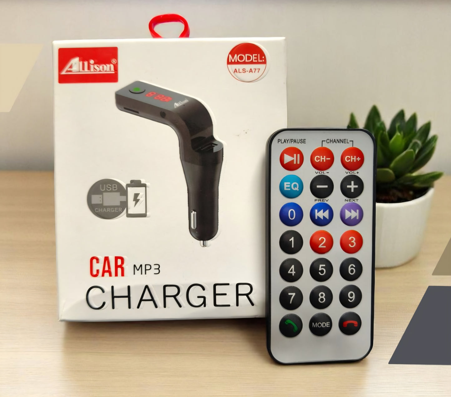 Car Mp3 bluetooth Wireless Charger Fm Transmitter with remote controle