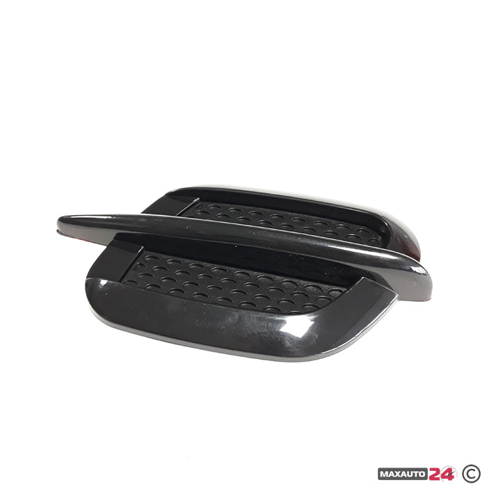 2 pieces Universal Car Side Fender Vent Trim – Sport Style (22 × 12 cm)