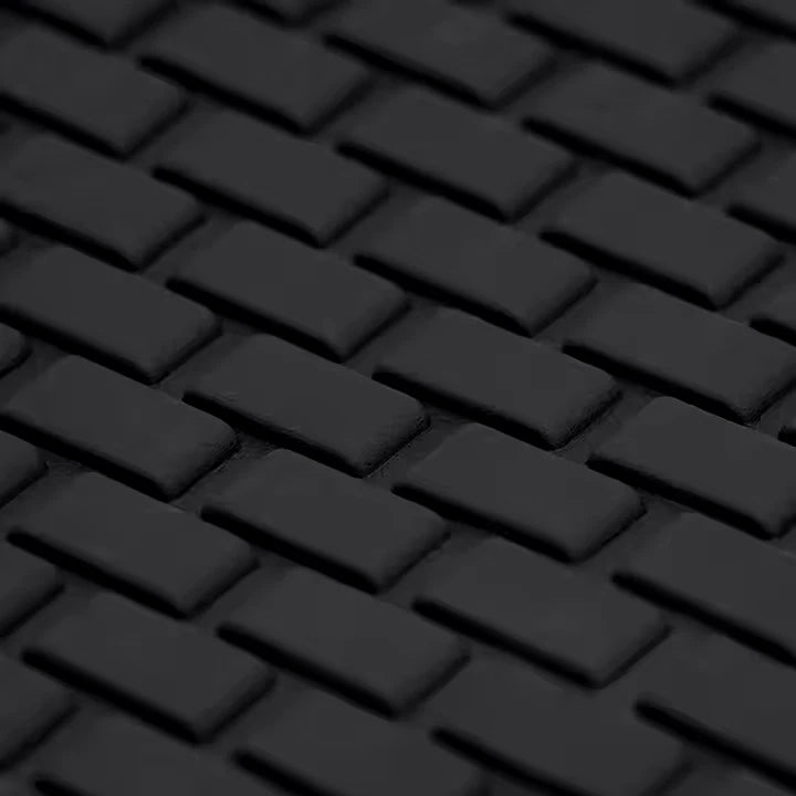 4pcs Set Black For All Cars All Weather Rubber Mats