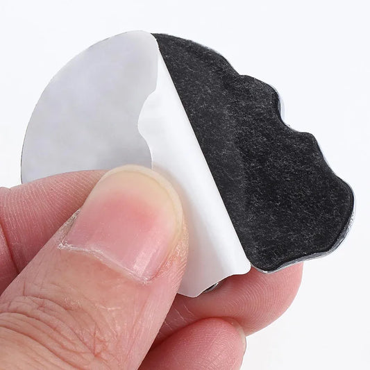 Skull Car Emblem 3D Silver Car Metal Sticker Demon Skull Logo Vehicle Decoration