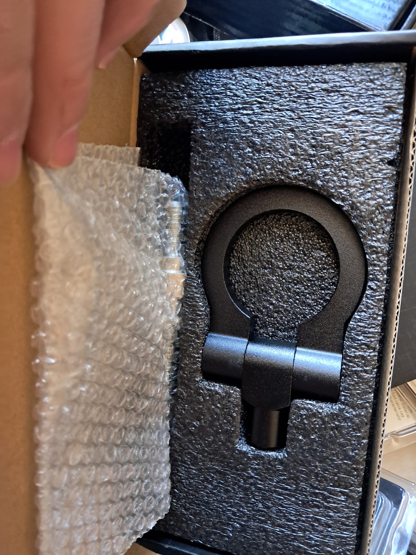 Car Towing Hook, Universal Aluminium Alloy Round Trailer Hook Racing Car Towing Eye Curtain Hook Kit Trailer Towing Ring Rear Towing Hook for European Car