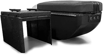 Luxury Leather Car Hand Rest Storage Hand Rest Car USB Ports Suitable for All Cars