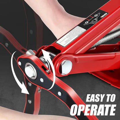 Car Jack Kit, Scissor Jack for Car 2 Ton Tire Jack Repair Kit,Spare Tire Changing Kit,Iron Scissor Jack Tire Lifting Tool for Emergency Repairs, Ideal for Outdoor Use and Roadside