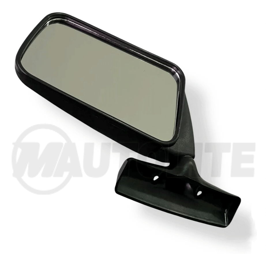 Classic Rectangular Car Side Mirror – Black