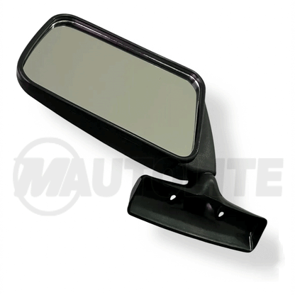 Classic Rectangular Car Side Mirror – Black