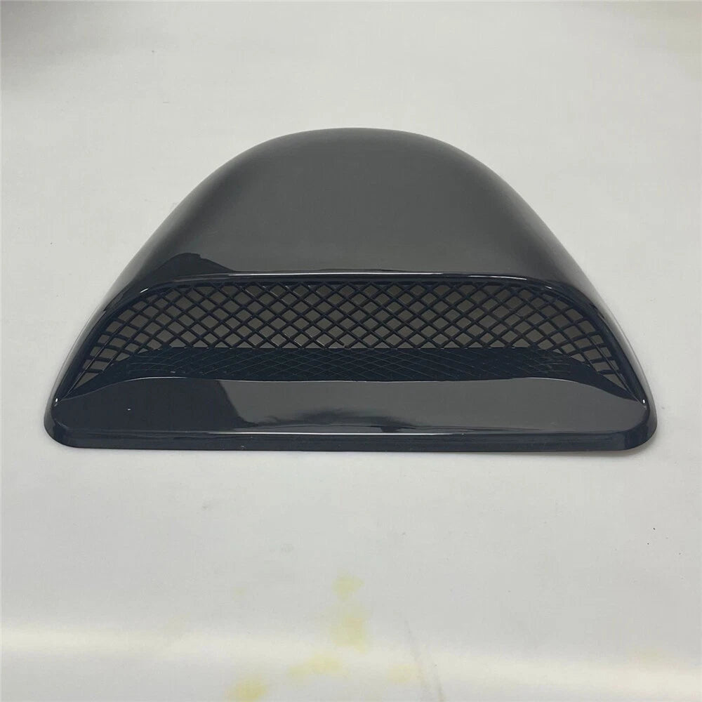PS-5033 Glossy Black 38×35 CM Car Air Flow Intake Hood Scoop Vent Bonnet Decorative Cover