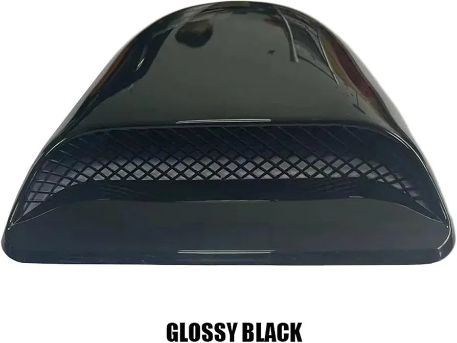 PS-5033 Glossy Black 38×35 CM Car Air Flow Intake Hood Scoop Vent Bonnet Decorative Cover