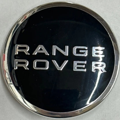 Set of 4 Range Rover Black Wheel Center Cap