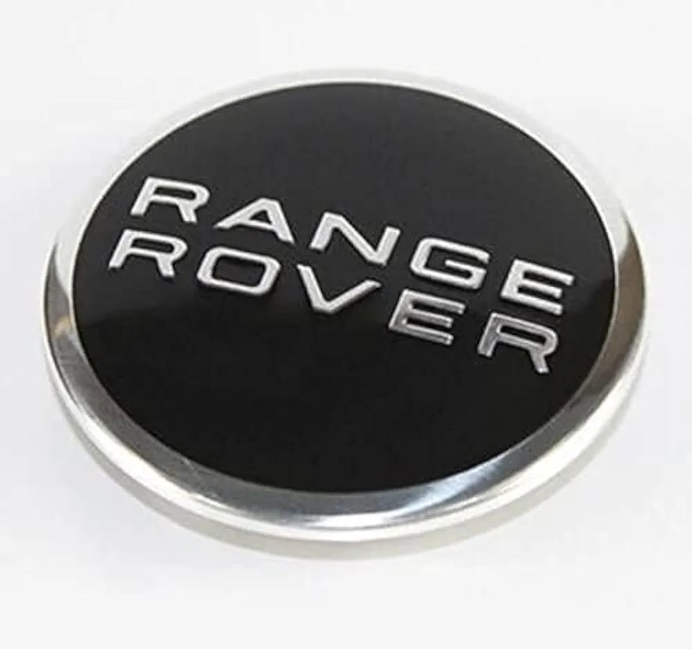 Set of 4 Range Rover Black Wheel Center Cap