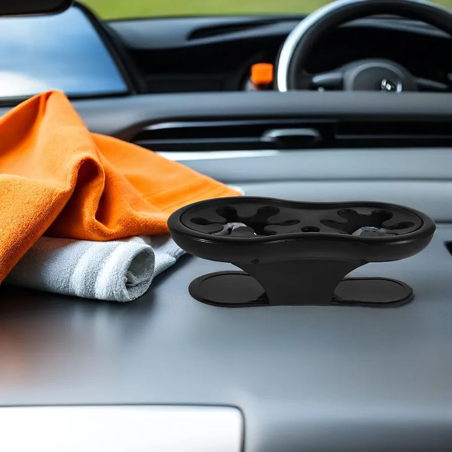 Car Cup Holder Insert 2pcs Black Plastic for Front Seats
Water Bottle and Soda Can Fit, Seat-gap Use, Daily Commute Support, Frees Console Space