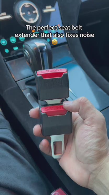 2 Pieces Car Safety Seat Belt Clip Extension