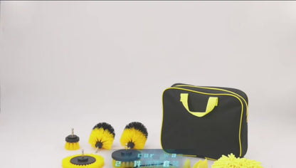 Car Cleaning Set, 20 Pieces Car Care Set, Car Detailing Brush Car Wash Set for Car Cleaning Interior and Exterior, Air Vent, Dashboard, Motor, Wheels, Household Cleaning