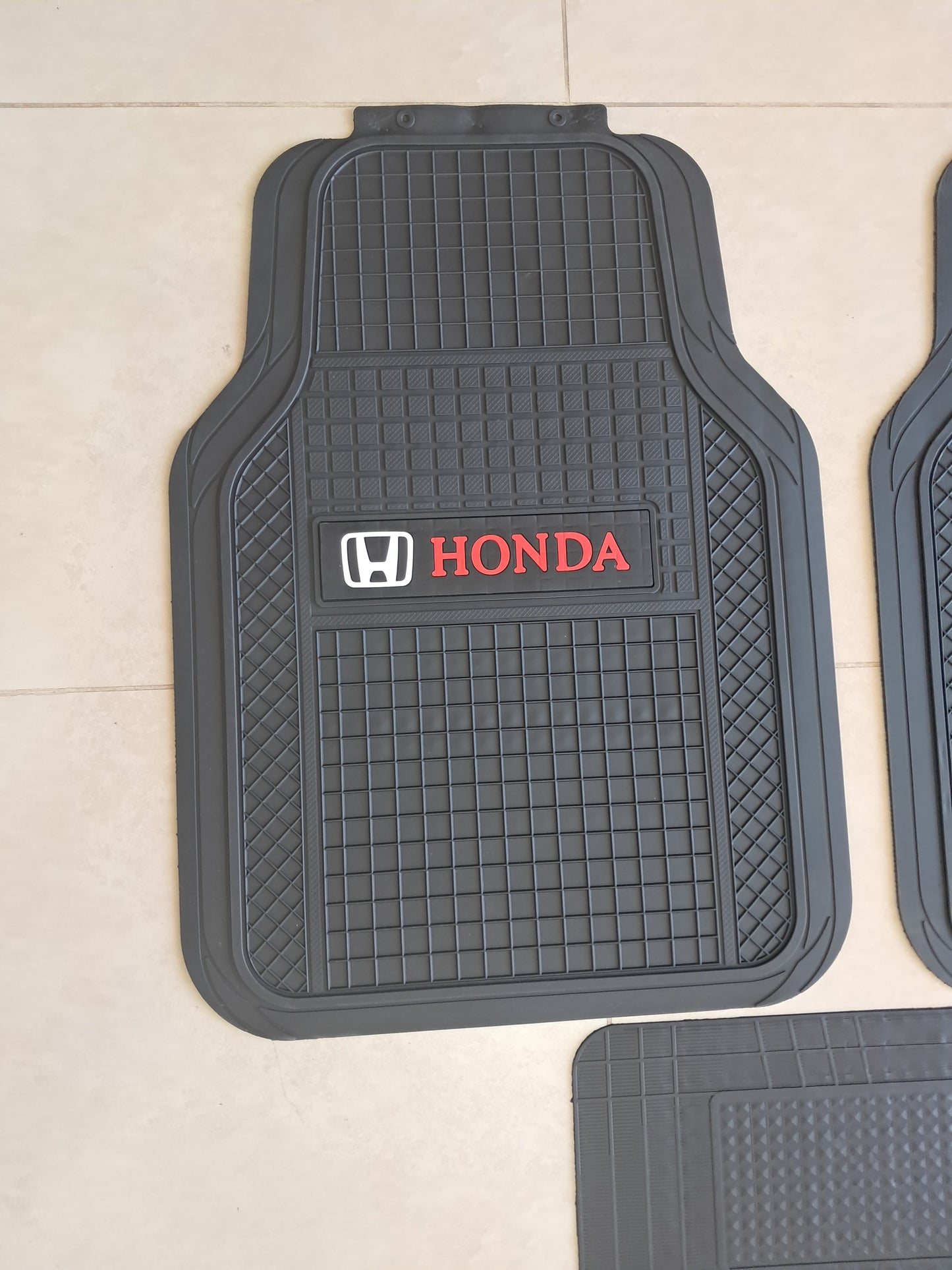 Honda SportLine Rubber Floor Mats – Anti-Slip All-Season 5 Piece Set