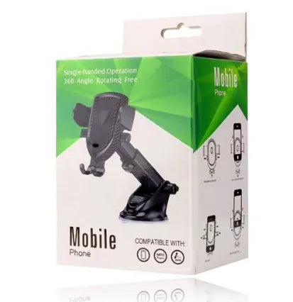 Universal Car Phone Holder Mount Bracket Stand 360 Degree Rotation for Car Smart Mobile Cellphone