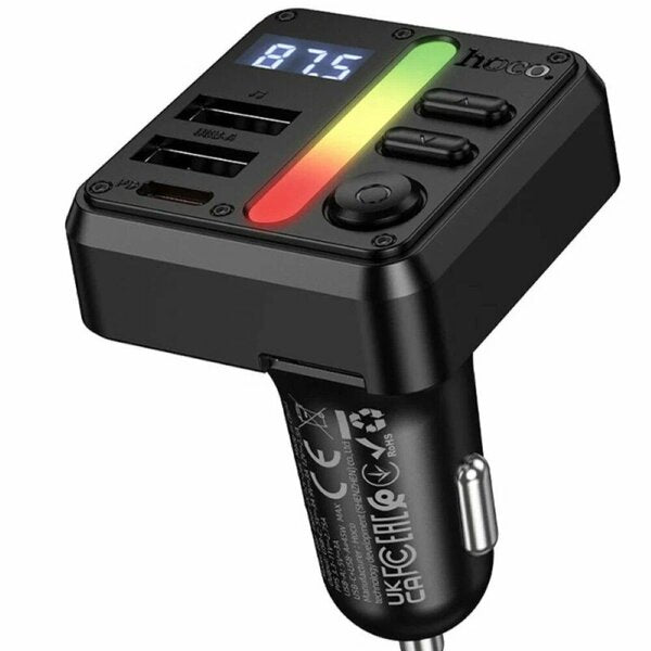 Hoco E89 Bluetooth FM Transmitter & 45W Car Charger
