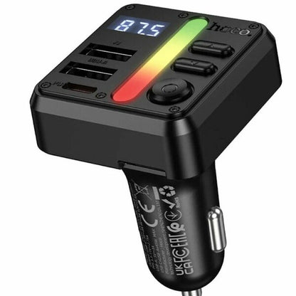 Hoco E89 Bluetooth FM Transmitter & 45W Car Charger