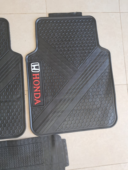 Honda HexaX Pro Rubber Floor Mats – Style (5 PCS)