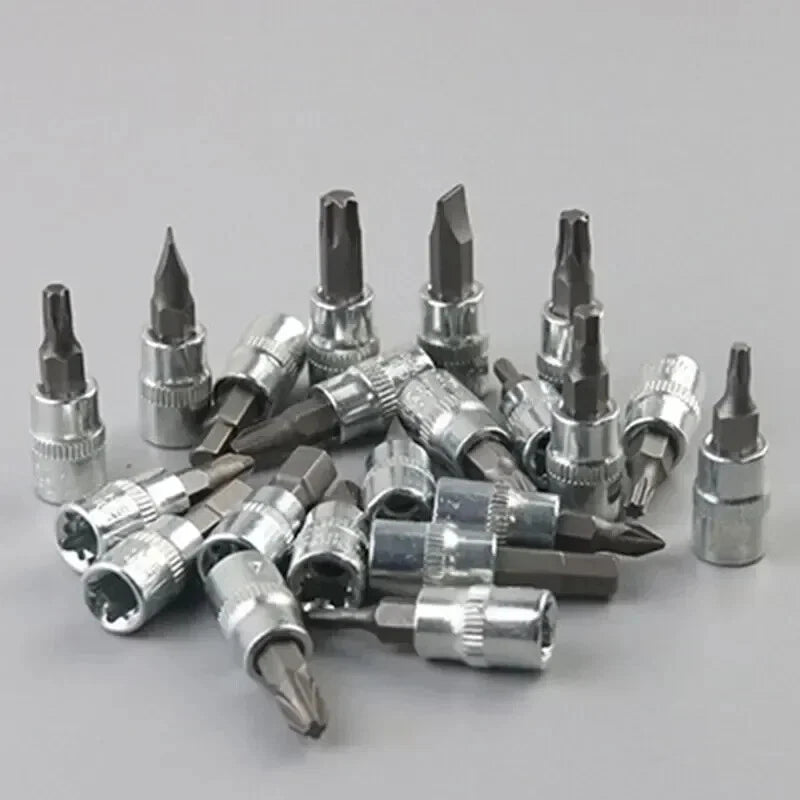 46pcs Car Repair Tool Kit 1/4-Inch Socket Set Car Repair Tool Ratchet Torque