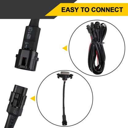 4pcs Raptor Style Amber Grille Light LED DRL For Toyota Tacoma