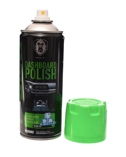 Dashboard Polish Cleans, Protects, and Leaves a Pleasant Fragrance, Matte Finish Dashboard Polish Protects and Shines Plastic, Leather, and Rubber Surfaces