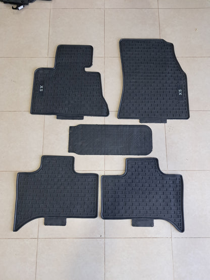 BMW X5 E53 1999–2006 Original Rubber Floor Mats – Full Set Heavy Duty Anti-Slip