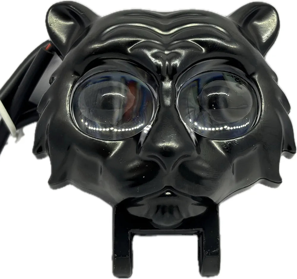 Amar Fog Light Owl Shape Impoted, Auxiliary spot Projector White And Yellow Light for Universal Bike/For ALL Bike/Universal/all Scooty Heavy Materiyal light