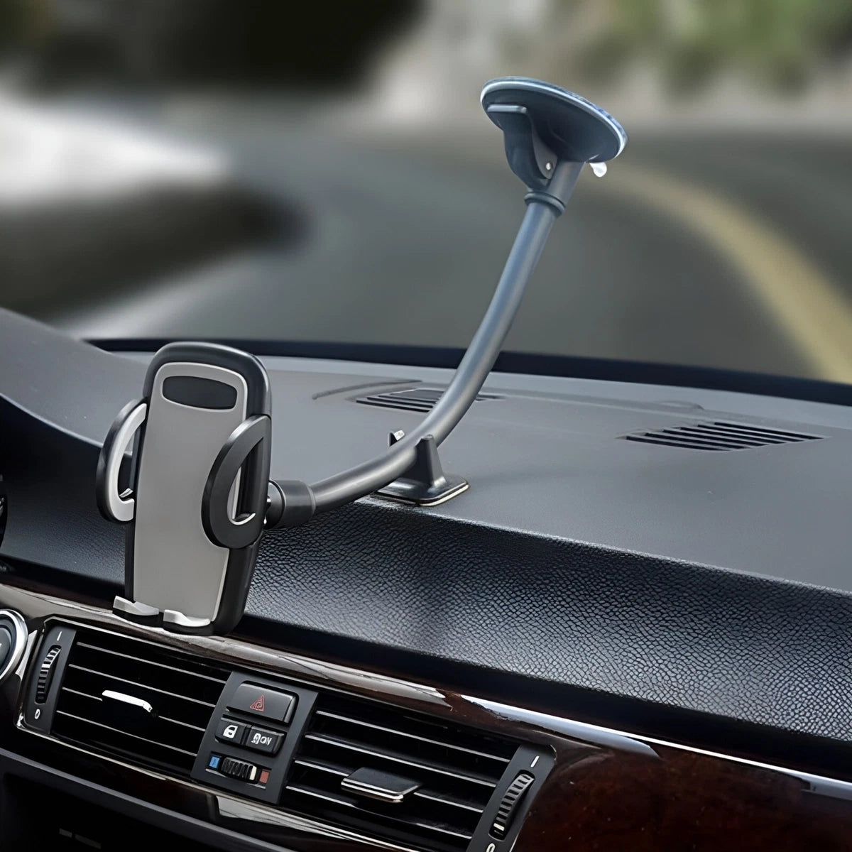 Y07 Car Phone Holder for Car Windscreen Flexible Long Arm 13" Goose-neck Mobile 29cm