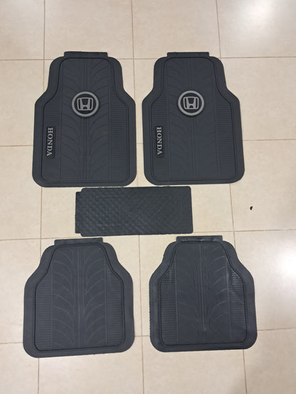 Honda Premium Line Rubber Mats – Waterproof Anti-Slip 5 Piece Set