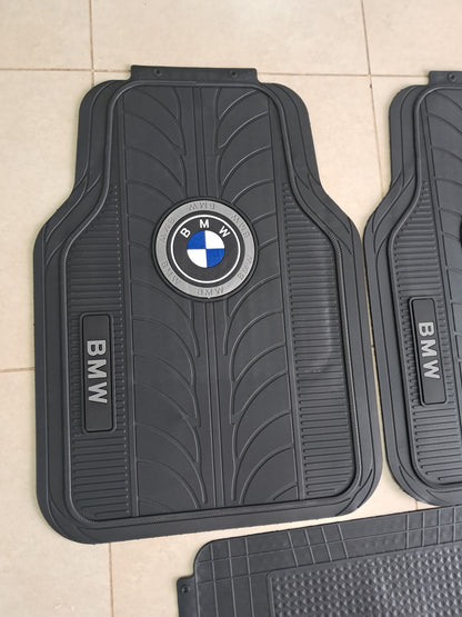 BMW Premium Line Rubber Mats – Waterproof Anti-Slip 5 Piece Set
