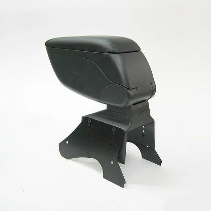 Car Armrest Console Holder Space Saving Adjustable Faux Leather Stand