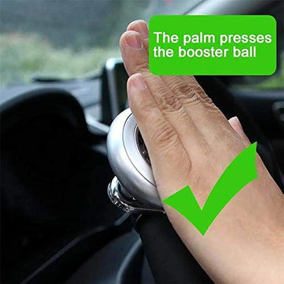 Car Handle Spinner Steering Wheel Knob Universal Metal Steering Wheel Assistive Ball Premium Quality Power Handles