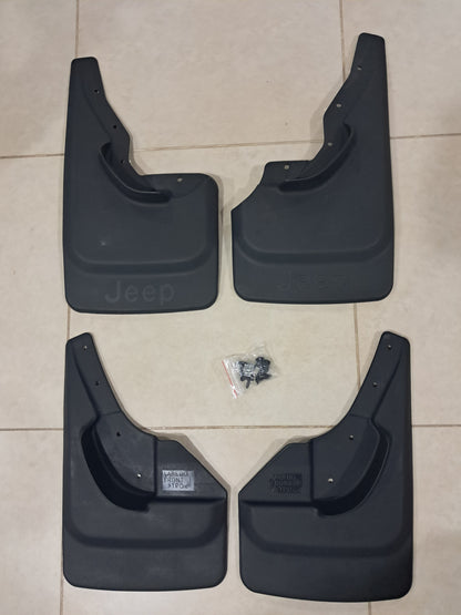Jeep Grand Cherokee 1994–2004 Original Mud Flaps Set (OEM Style) with Jeep Logo – Full Protection