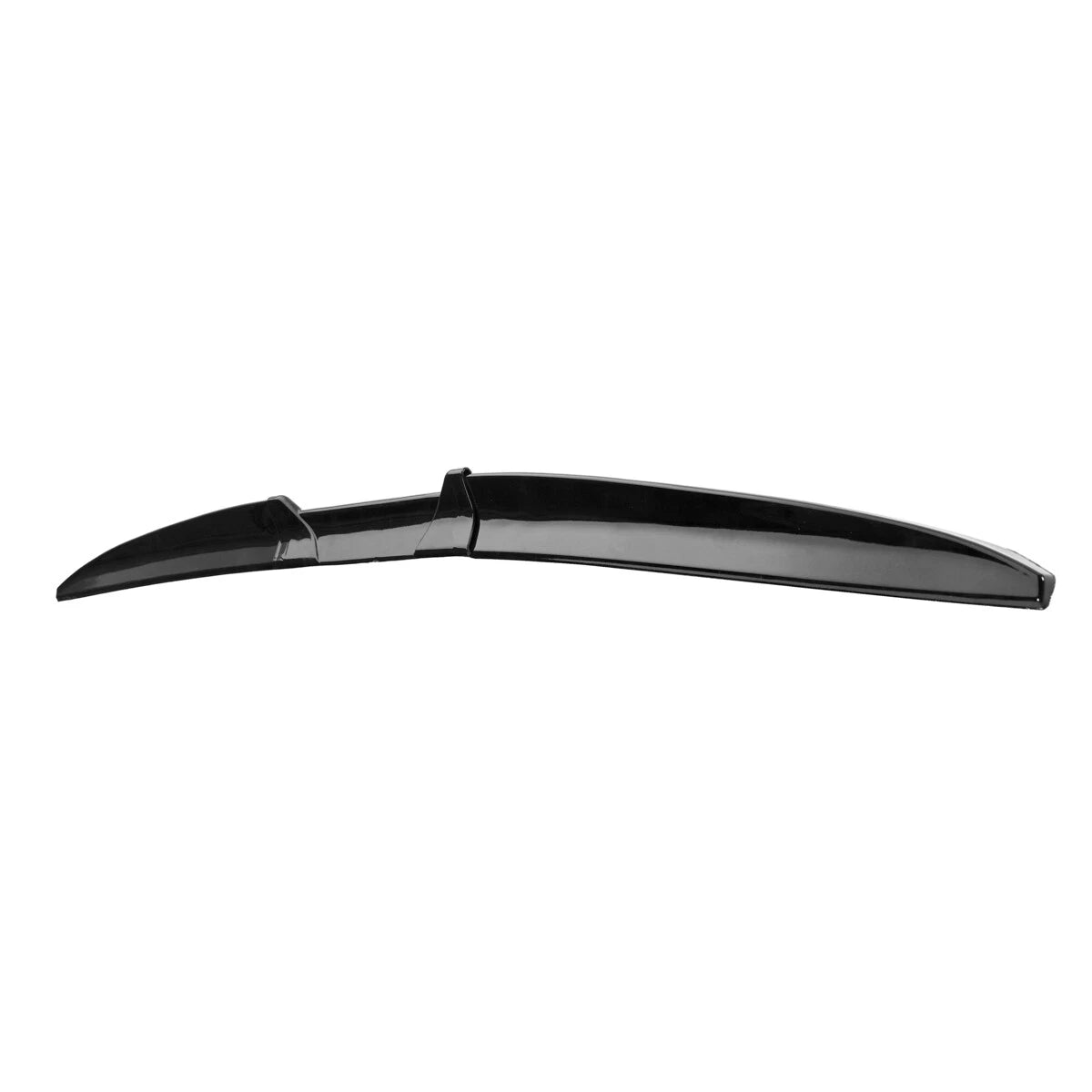 For All Cars Adjustable Rubber Rear Trunk Spoiler Lip Roof Tail Wing Black For Car Sedan Universal