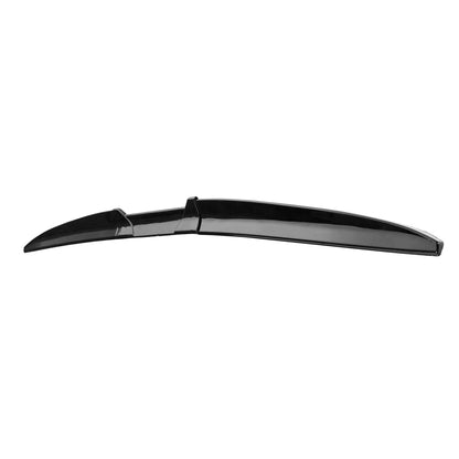 For All Cars Adjustable Rubber Rear Trunk Spoiler Lip Roof Tail Wing Black For Car Sedan Universal