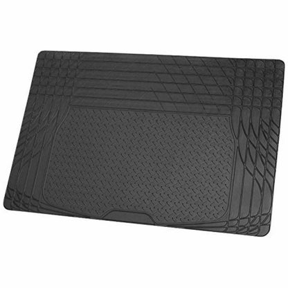 Universal Car Rubber Boot Trunk Mat Liner Non Slip Compatible With All Cars