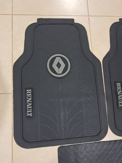 Renault Premium Line Rubber Mats – Waterproof Anti-Slip 5 Piece Set