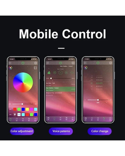 RGB Controlled Interior Car Lights LED Car Atmosphere Light Atmosphere Light Led Foot Light