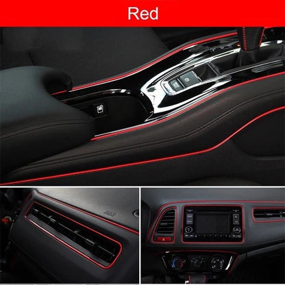 5 Meter Car Interior & Exterior Decoration Trim Strip line Dashboard