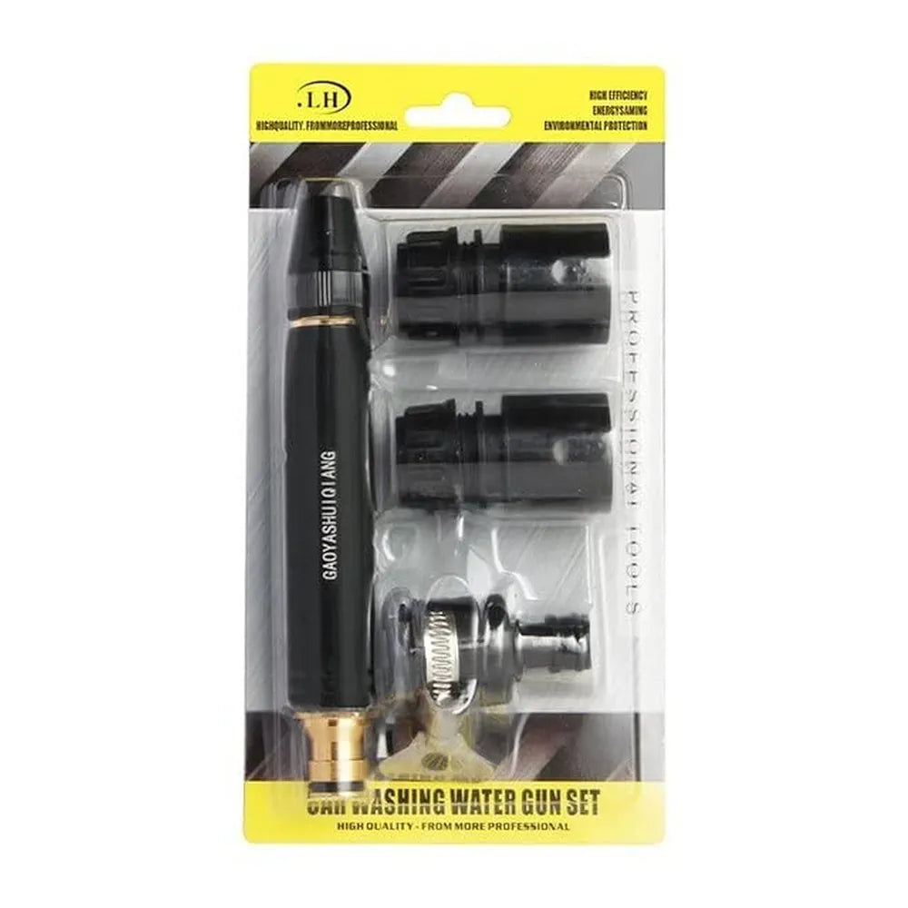 Durable Spray Nozzle – Engineering Plastic Car Wash Hose Nozzle, Adjustable Pressure, Ergonomic Handle, Ideal for Car Cleaning, Garden Watering, and Outdoor Spraying – High Performance & Versatile