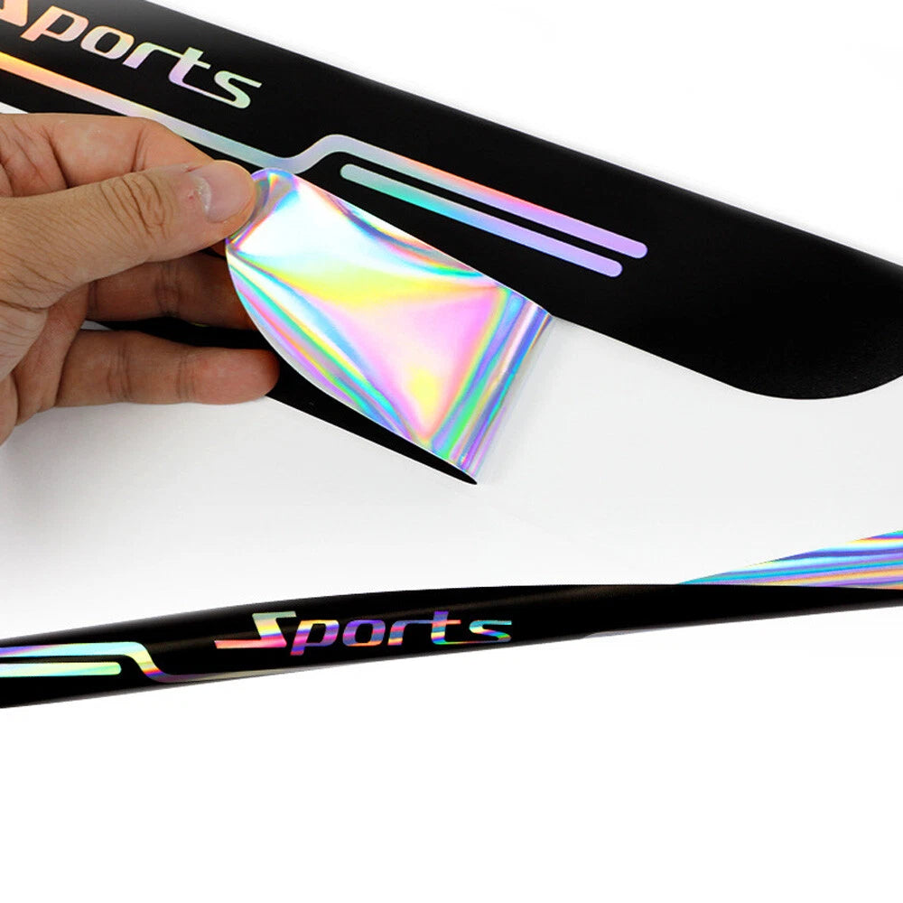 Trunk Protective Strip Anti Scratch Sticker With Car Logo