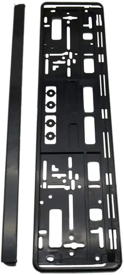 Euro License Plate Tag Holder Mount Adapter Bumper Frame Bracket New