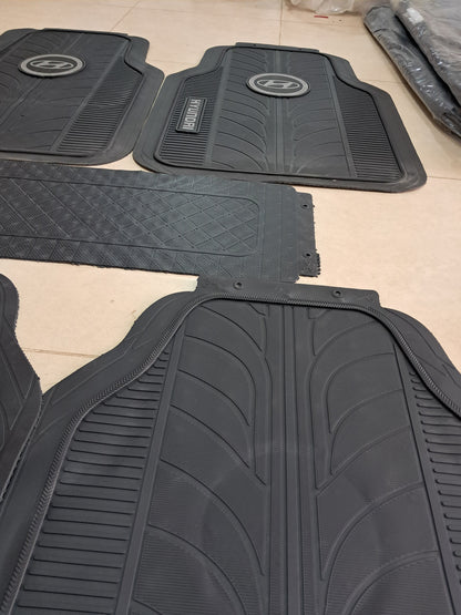 Hyundia Premium Line Rubber Mats – Waterproof Anti-Slip 5 Piece Set