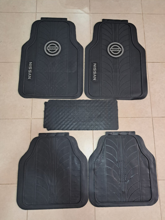 Nissan Premium Line Rubber Mats – Waterproof Anti-Slip 5 Piece Set