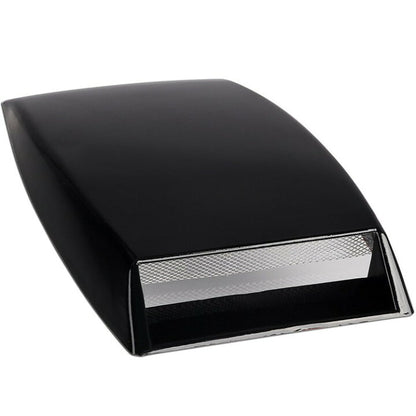 Car Deco Fake Air Vent Bonnet Hood, Universal Fit, Black, Carbon Fiber