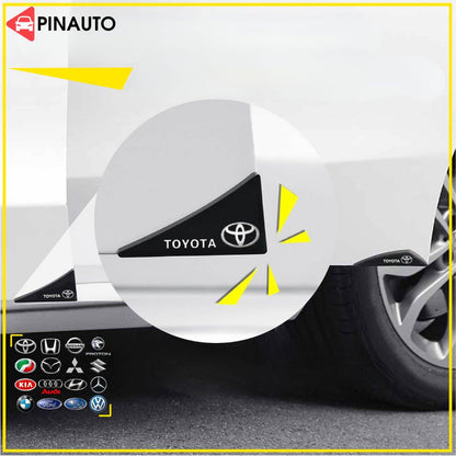2pcs Custom Door Corner Protector with car logo