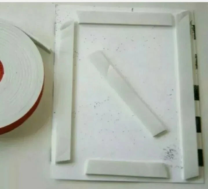 Mounting Tape Double Sided Sticky Wall Mount Picture Frame Craft Upto 2LBS 1 - 2