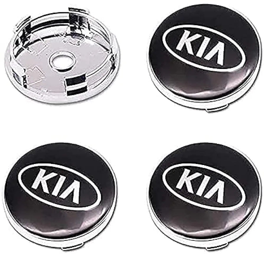 4PCS Car Hub Centre Caps, Car Wheel Center Caps Decoration Accessories